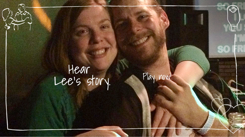 um homem e uma mulher sorrindo