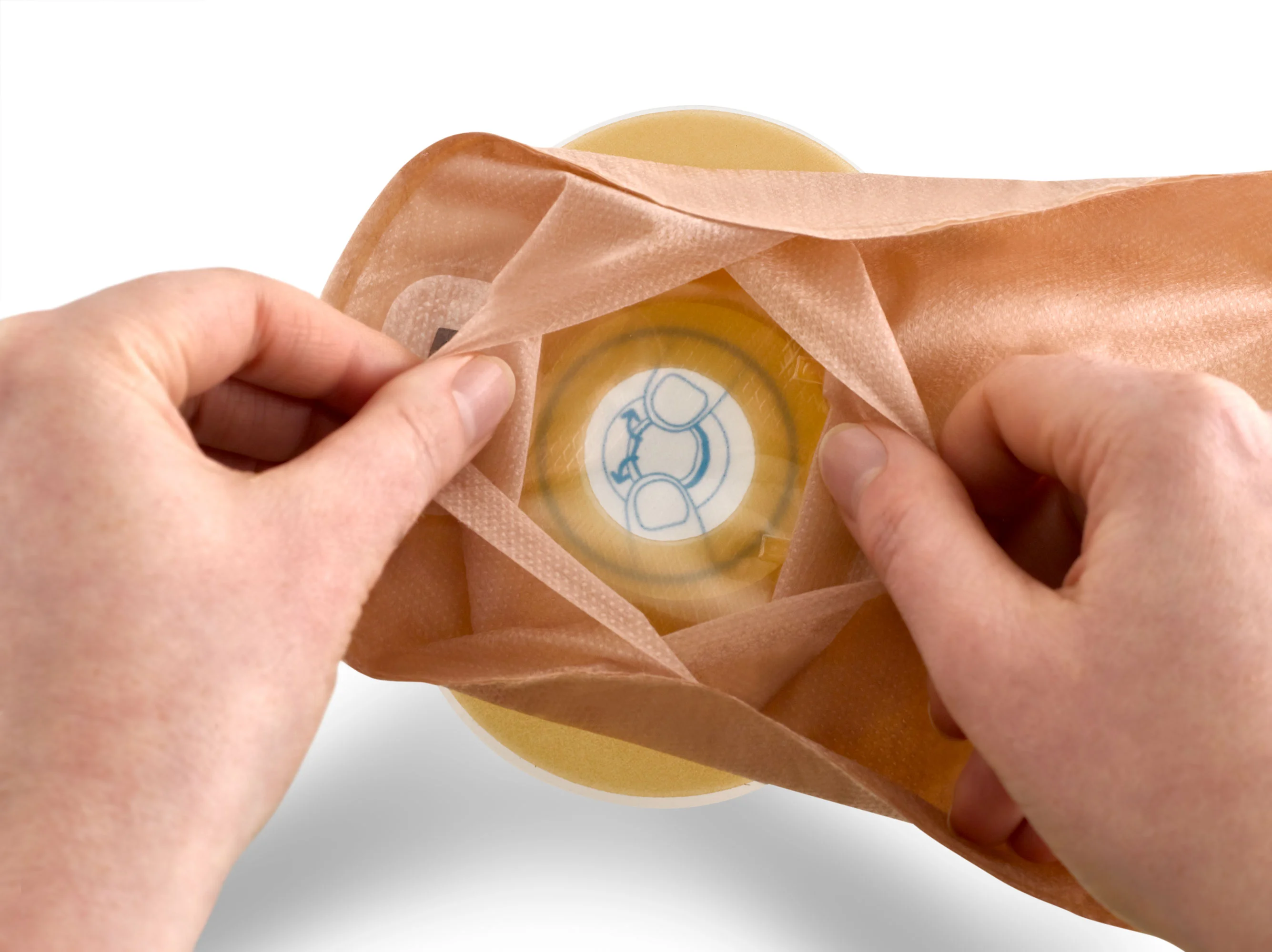 a person holding a card