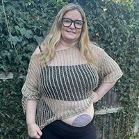 a woman wearing sunglasses