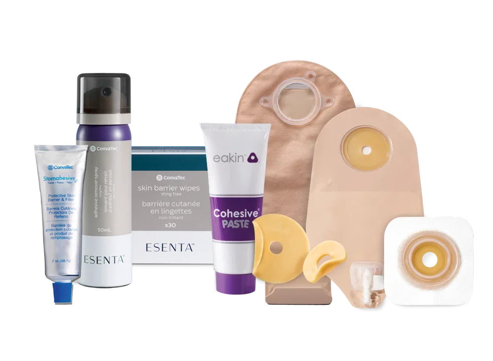 Produits pour stomie