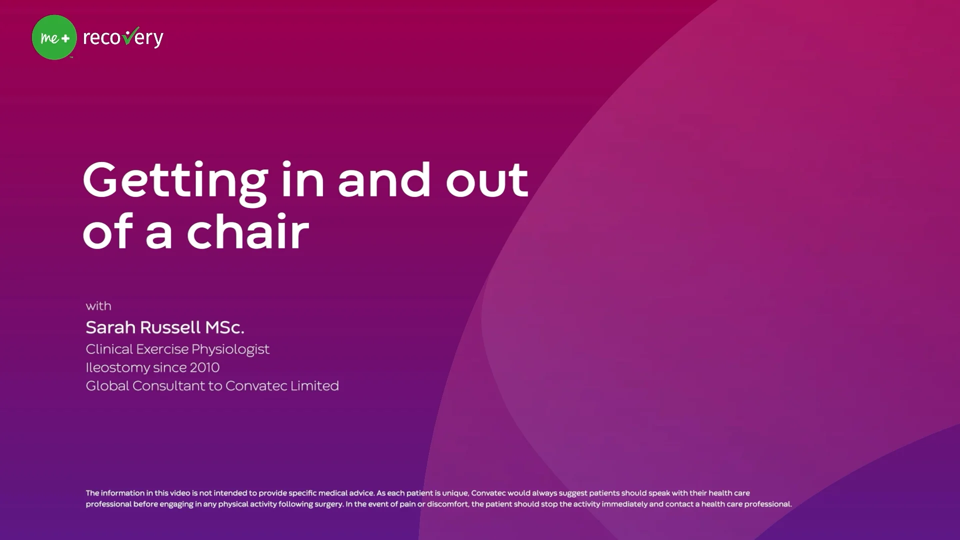 Video o technikách vstupu a výstupu zo stoličky priateľskej k stómii na zníženie tlaku a rizika prietrže.